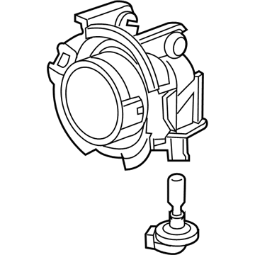 GM 15215441 Lamp Assembly, Front Fog (Lh)