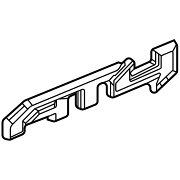 GM 84965129 PLATE ASM-E/GATE TR LVL NA *EX BRT CHROM