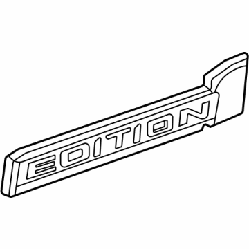 GM 85543243 PLATE ASM-E/GATE MKTG PKG NA