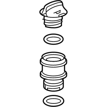 GM 12716054 CAP ASM-OIL FIL