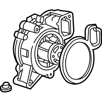 Saturn 12630084 Water Pump Assembly