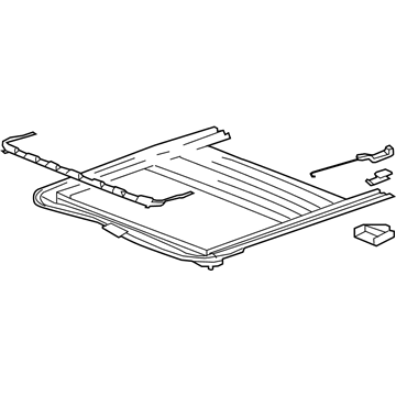 Chevy 15781058 Sunroof Frame