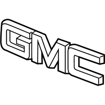 GMC 23122159 Emblem