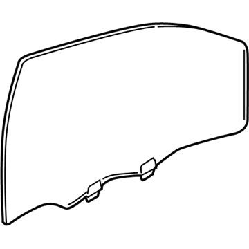 GM 10338538 Window Assembly, Front Side Door