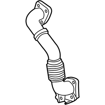 GM 97223166 Exhaust Turbo Inlet PIPE Assembly