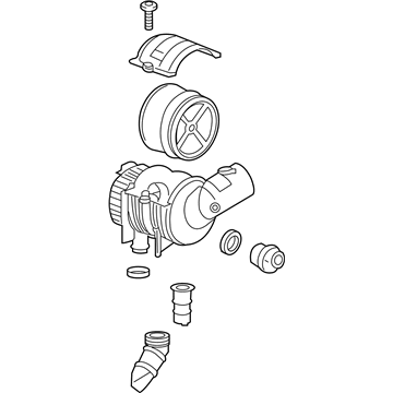 Chevy 25839609 Air Cleaner Assembly