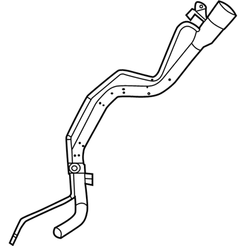 GMC 84313677 Filler Pipe