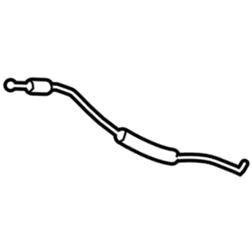 Pontiac 92216289 Lock Cable