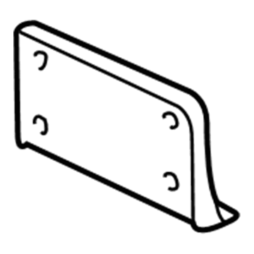 Buick 25638913 License Bracket