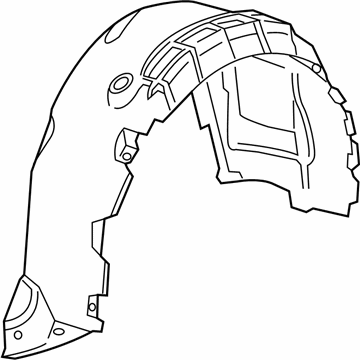 GM 23327813 Liner Assembly, Rear Wheelhouse