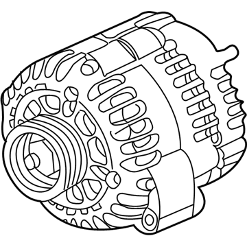 2009 GMC Savana 1500 Alternator - 22817847