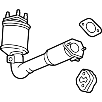 2014 Chevy Captiva Sport Catalytic Converter - 19420256