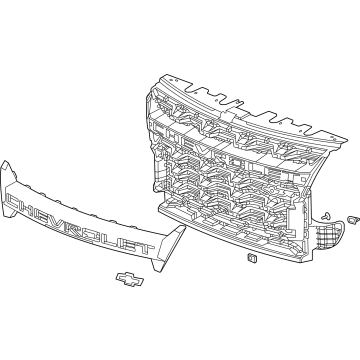 Chevy 84457396 Grille Assembly