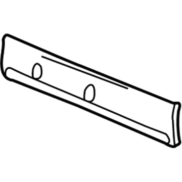 Chevy 15043502 Rear Glass Molding