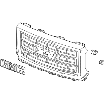 GMC 23254463 Grille