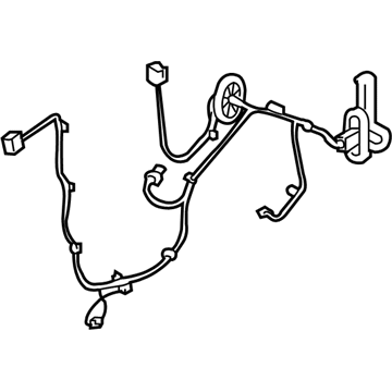 GM 25910863 Harness Assembly, Rear Side Door Door Wiring