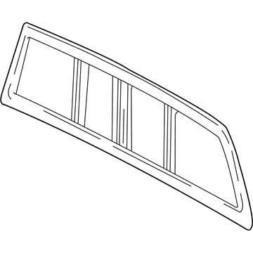 GM 15777837 Window Assembly, Rear Sliding