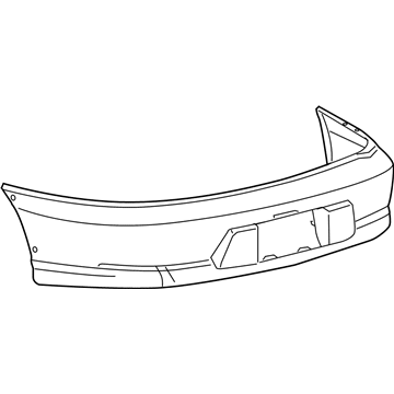 Chevy 22597558 Bumper Cover