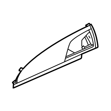 GM 84523932 Applique Assembly, I/P Tr Plt *22 Carbon Fir