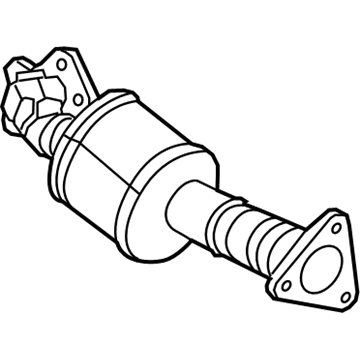 GM 19420260 CONVERTER ASM,CTLTC (W/ EXH MANIF PIPE)<SPLIT>