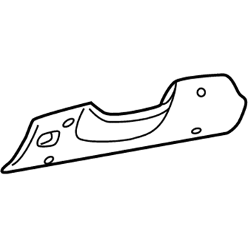 Chevy 15189731 Knee Bolster