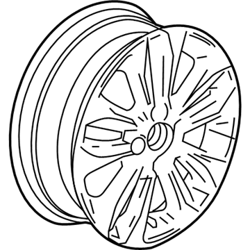 Chevy 95192363 Wheel, Alloy