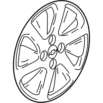 Chevy 42441055 Wheel Cover