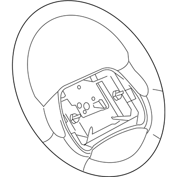 1997 Chevy Cavalier Steering Wheel - 16757102