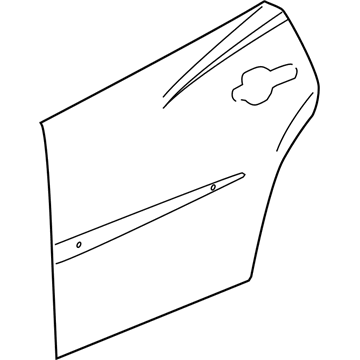 GM 89023971 Panel Asm,Rear Side Door Outer (RH)