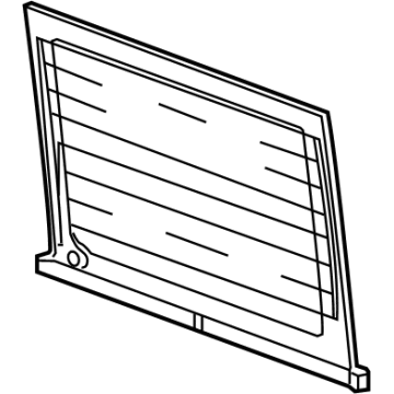 GMC 84375078 Moveable Glass