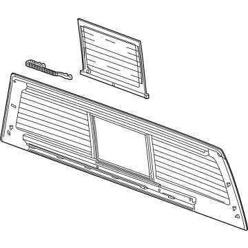 GM 84944319 Window Assembly, Rear Sldg