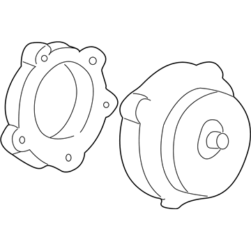 Saturn 89017269 Water Pump