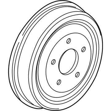 2003 Saturn Vue Brake Drum - 10306594