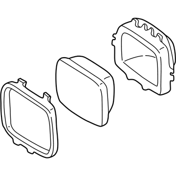 GMC 25949657 Headlamp Capsule