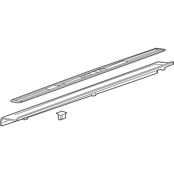 GM 22830976 Plate Assembly, Front Side Door Sill Trim