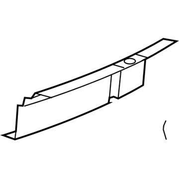 Chevy 15281193 Rear Sill Plate