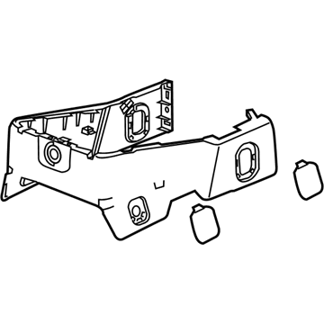 GM 22881444 Cover,Front Center Seat Back Pivot