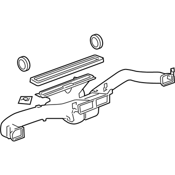 Cadillac 25992392 Air Distributor