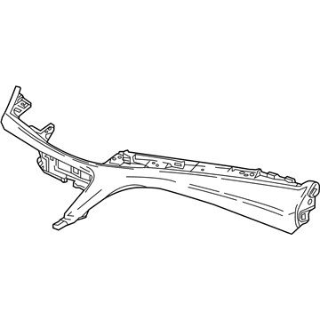 GM 84462373 Pad Assembly, I/P Tr *Jet Black