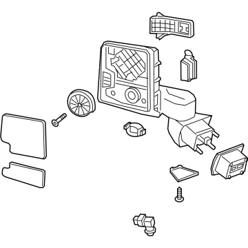 GMC 84944536 Mirror Assembly