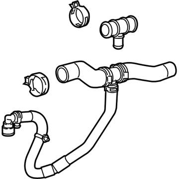 2018 Chevy Camaro Radiator Hose - 84128879