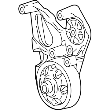 Chevy Cooling Fan Bracket - 24585663