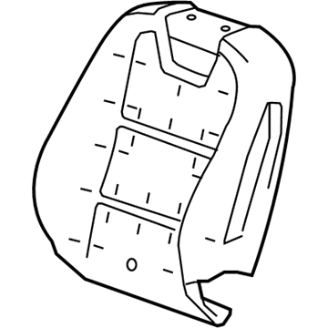 GM 92230407 Pad Assembly, Driver Seat Back Cushion