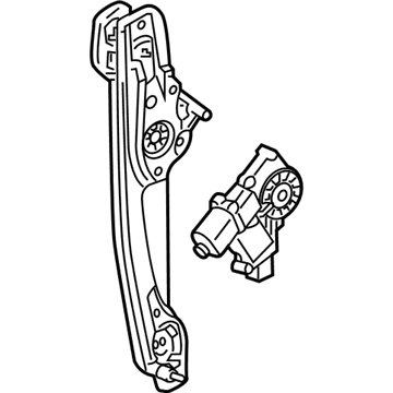 Cadillac 84546866 Window Regulator