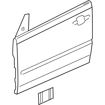 GM 15936743 Door Assembly, Front Side