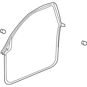 Pontiac G6 Door Seal - 20779371