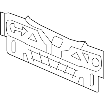 Saturn 25863249 Rear Body Panel