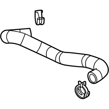 2007 Cadillac XLR Radiator Hose - 19129885