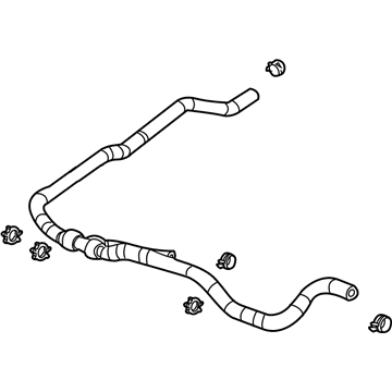 2009 Cadillac XLR Cooling Hose - 19129889