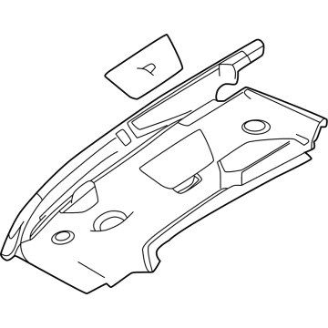 GM 85021870 SHIELD ASM-F/CMPT SI SIGHT